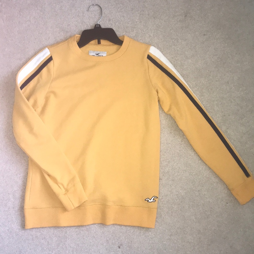 Mustard yellow crewneck long sleeve/hoodie